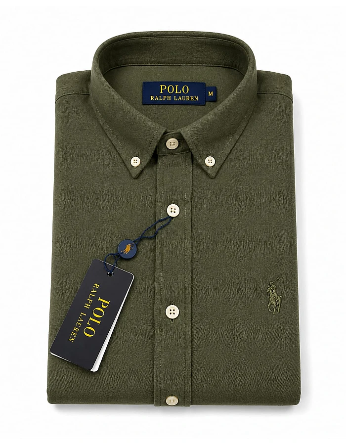 Polo Ralph Lauren Piqué Shirt – Olive