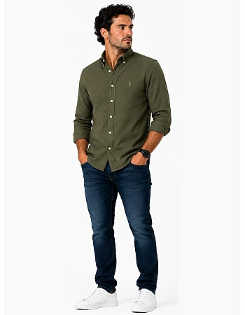 Polo Ralph Lauren Piqué Shirt – Olive