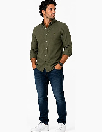 Polo Ralph Lauren Piqué Shirt – Olive