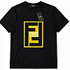 Fendi Roma Graphic T-Shirt – Black