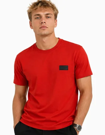 Burberry Logo T-Shirt – Red