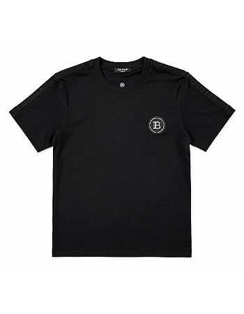 Balmain Paris Cotton T-Shirt – Black