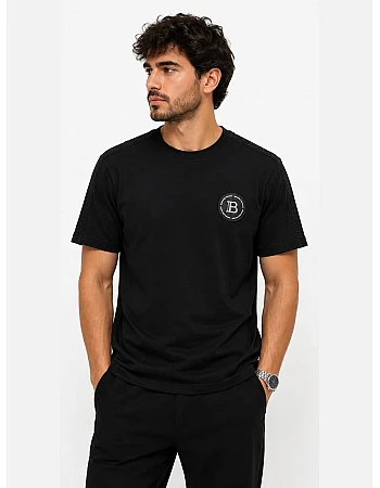 Balmain Paris Cotton T-Shirt – Black