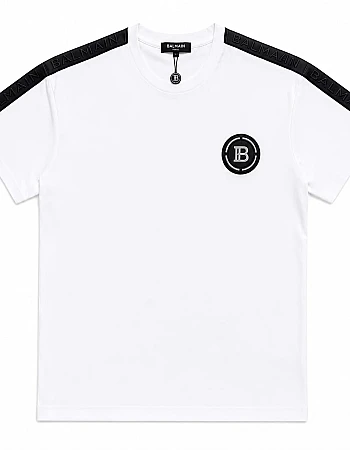 Balmain Paris Cotton T-Shirt – White