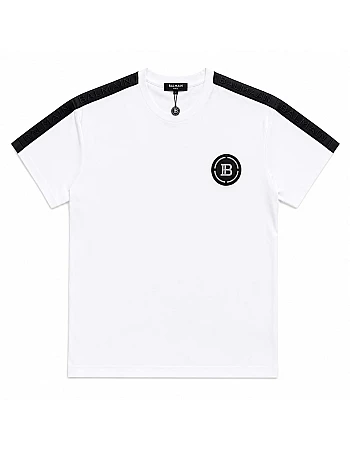 Balmain Paris Cotton T-Shirt – White