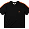Hermès Striped-Shoulder T-Shirt – Black