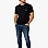 Hermès Striped-Shoulder T-Shirt – Black