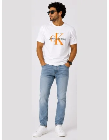 Calvin Klein Jeans Logo T-Shirt – White