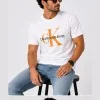 Calvin Klein Jeans Logo T-Shirt – White