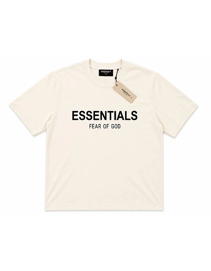 Essentials Fear of God Oversized T-Shirt – Off-White