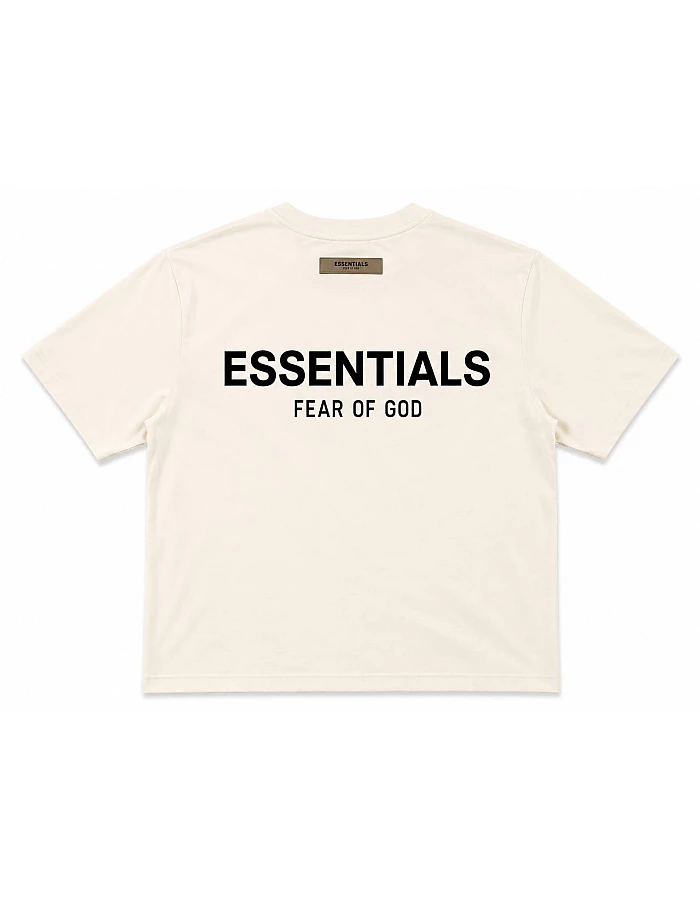 Essentials Fear of God Oversized T-Shirt – Off-White