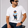 Polo Bear by Ralph Lauren Oversized T-Shirt – White