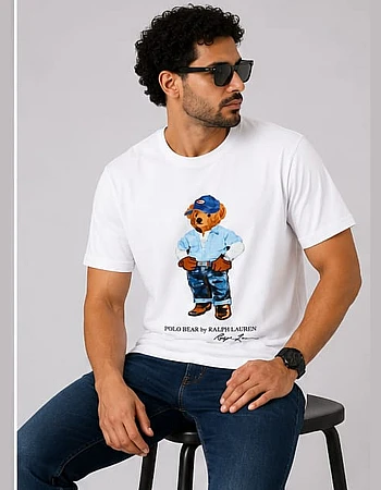 Polo Bear by Ralph Lauren Oversized T-Shirt – White