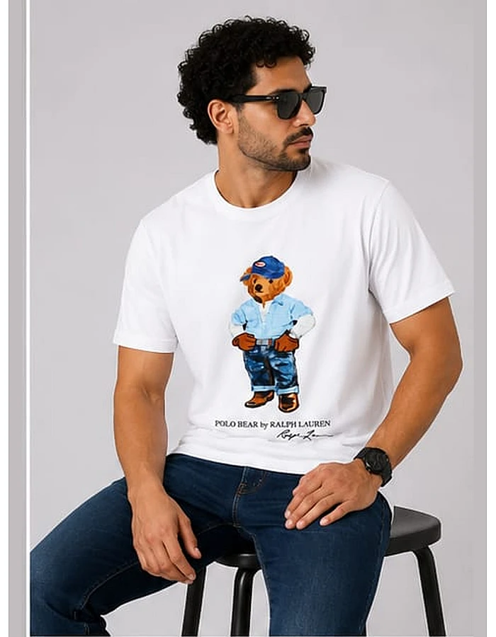 Polo Bear by Ralph Lauren Oversized T-Shirt – White