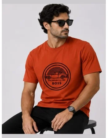 BOSS Graphic T-Shirt – Burnt Orange