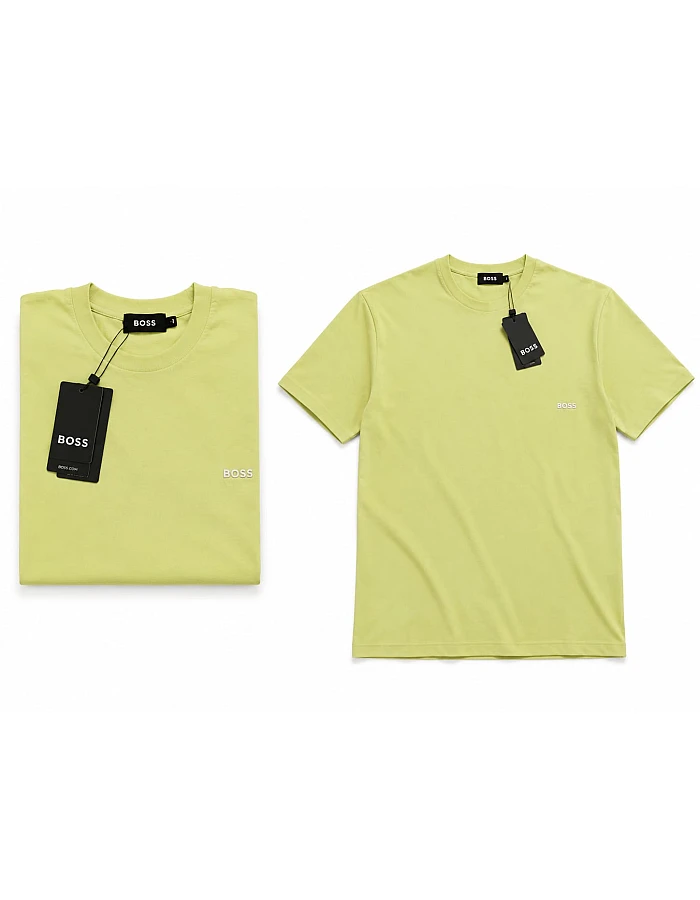 BOSS Plain T-Shirt – Neon Green