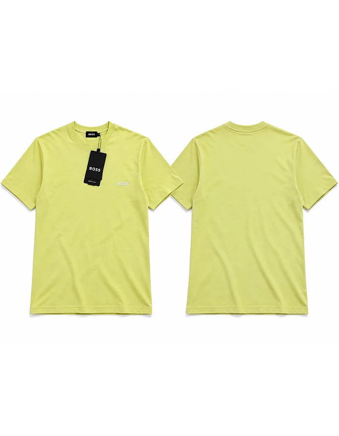 BOSS Plain T-Shirt – Neon Green