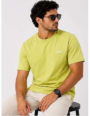 BOSS Plain T-Shirt – Neon Green
