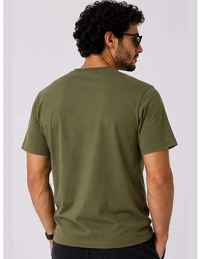 Balmain Paris Couture Frame T-Shirt – Olive
