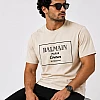 Balmain Paris Couture Frame T-Shirt – Cream