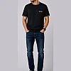 BOSS Tipped-Collar T-Shirt – Black