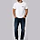BOSS Tipped-Collar T-Shirt – White