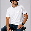 BOSS Tipped-Collar T-Shirt – White