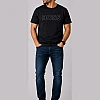 BOSS Outlined Logo T-Shirt – Black