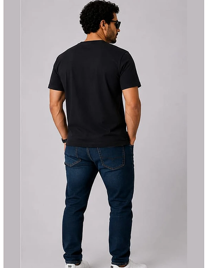 BOSS Outlined Logo T-Shirt – Black