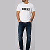 BOSS Dotted Logo T-Shirt – White