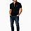 Hermès Half-Zip Polo – Black