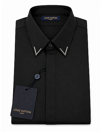 Louis Vuitton Long-Sleeve Shirt – Black