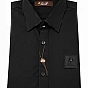 Loro Piana Long-Sleeve Shirt – Black