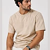 ZARA Oversized Plain T-Shirt – Beige