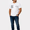 Tommy Jeans New York Print T-Shirt – White