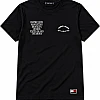 Tommy Jeans New York Print T-Shirt – Black