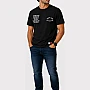 Tommy Jeans New York Print T-Shirt – Black