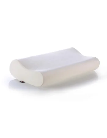Max Comfort Memory Foam Neck Pillow 50 x 30 x 11 cm, White