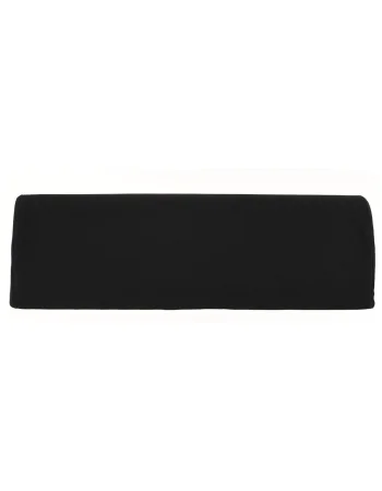 Max Comfort Half-Round Foam Leg Pillow, Black