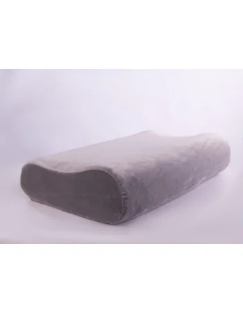 Max Comfort Memory Foam Neck Pillow 50 x 30 x 11 cm, Grey