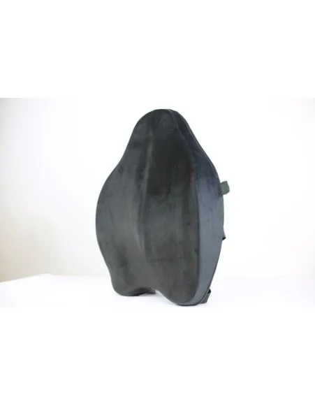 مسند ظهر كبير ماكس كومفورت بغطاء قطيفة 55 × 46 سم، أسود