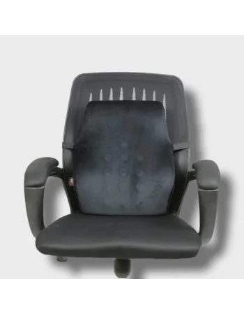 Max Comfort Memory Foam Wedge Backrest, Black