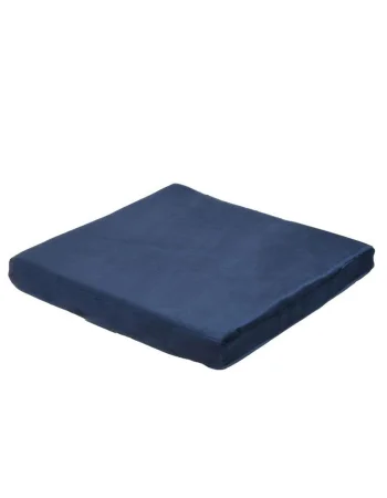 Max Comfort Square Foam Seat Cushion, Blue