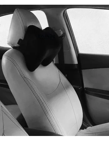 Max Comfort Memory Foam Car Headrest Pillow MOK-M28, Black