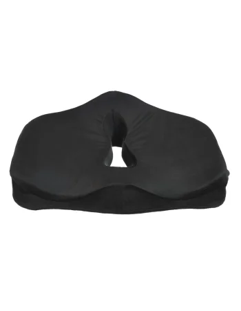Max Comfort Memory Foam Coccyx Seat Cushion 45 x 38 cm, Black