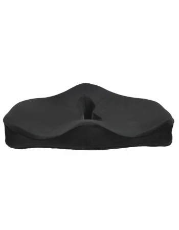 Max Comfort Memory Foam Coccyx Seat Cushion 45 x 38 cm, Black