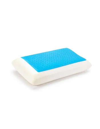 Max Comfort Classic Gel Memory Foam Pillow 60 x 40 cm, Grey