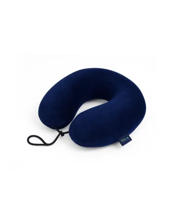 Max Comfort Memory Foam Travel Neck Pillow, Navy