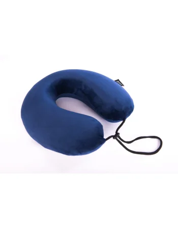 Max Comfort Memory Foam Travel Neck Pillow, Navy
