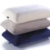 مخدة سرير جل ميموري فوم ماكس كومفورت 60×40×14 سم رمادي
